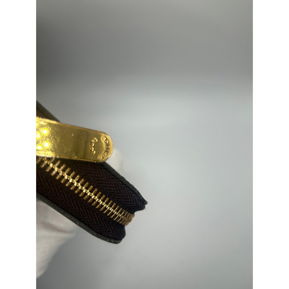Louis Vuitton Monogram Vernis Long Wallet Zippy Burgundy Patent Leather#392 - Picture 6 of 12